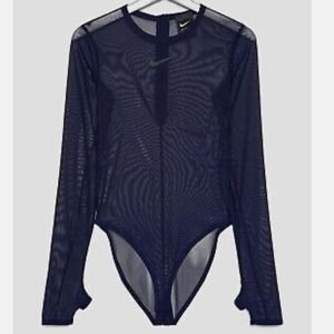 Sheer nike body suit small